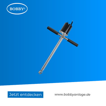 Doppelhandgriff für Tankreinigungsroboter zur sicheren Handhabung bei der Tankreinigung.