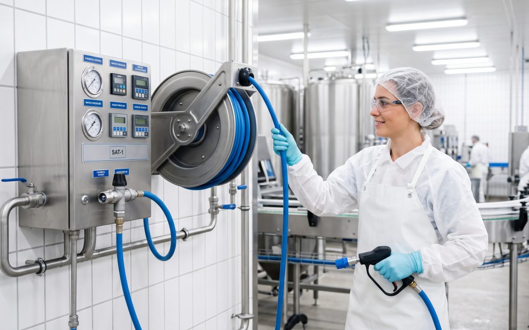Reinigungszeit Lebensmittelproduktion